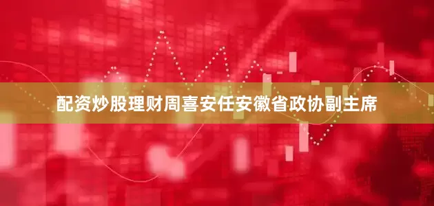 配资炒股理财周喜安任安徽省政协副主席
